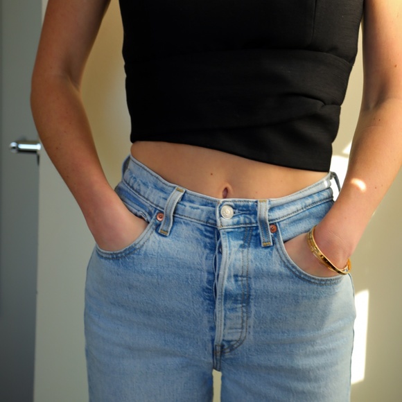 C/MEO Collective Black Crop Top - Picture 10 of 13